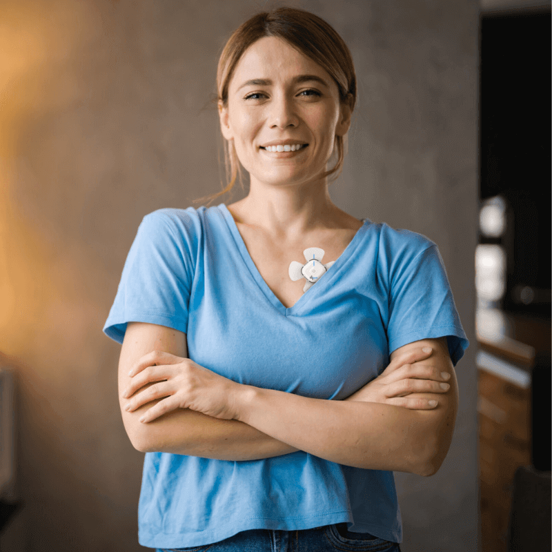 Biobeat Chest Patch - Monitoreo cardiaco remoto e inteligente por Bionex