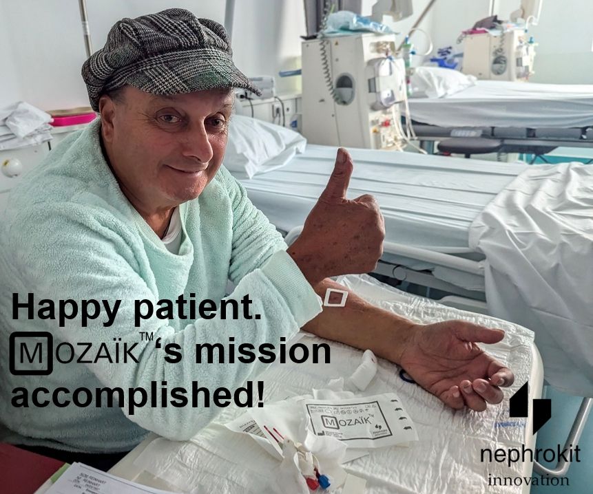 Nephrokit Mozaïk - Adhesivo Microperforado para Hemostasis por Bionex